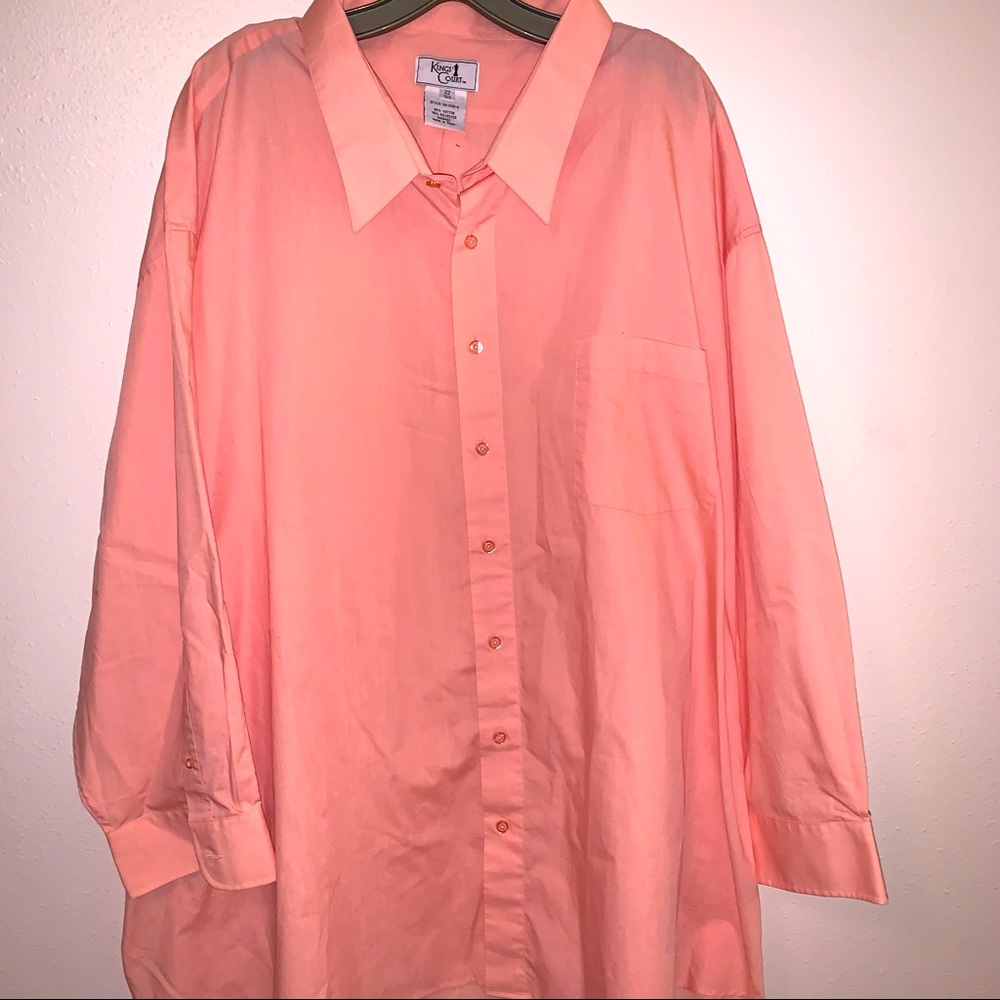 💙Kings Courtmen 22-33/4 Button Down Shirt
